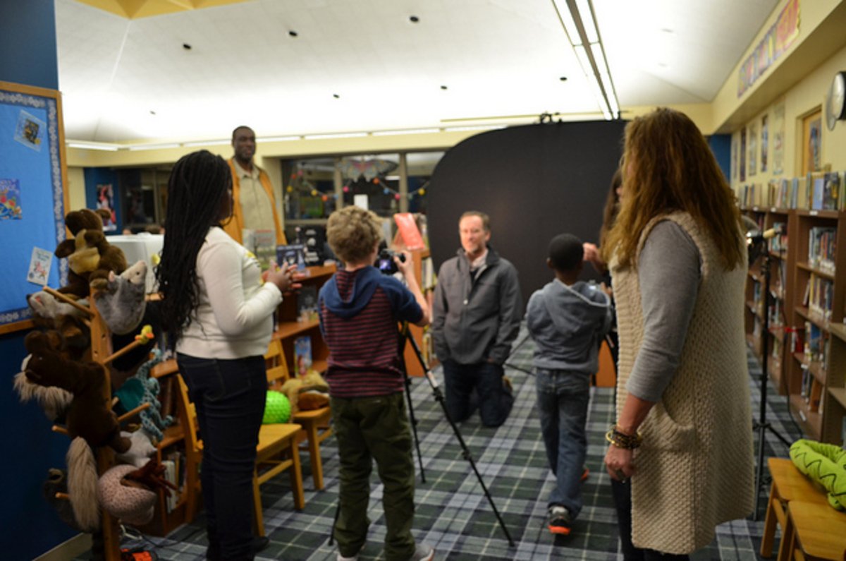 Family Art Workshops Attract a Crowd