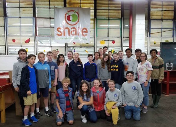 Middle School Serves Across Philadelphia